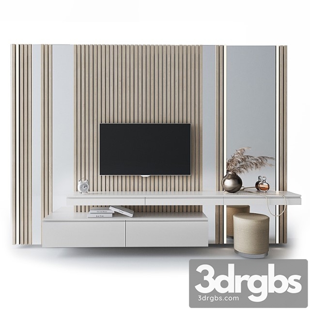 Dressing table and tv stand 2 3dsmax Download - thumbnail 1