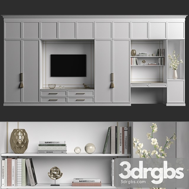 Furniture composition 49 3dsmax Download - thumbnail 1