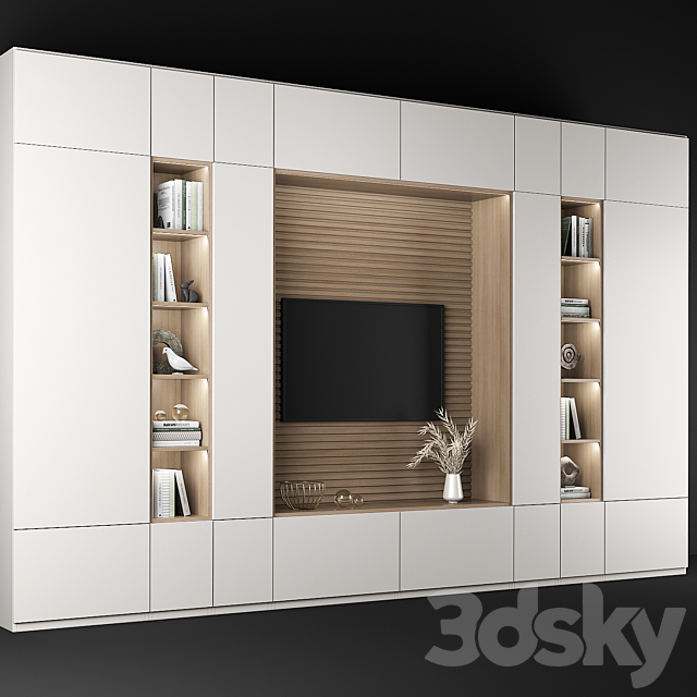 Furniture composition 70 3DS Max Model - thumbnail 2