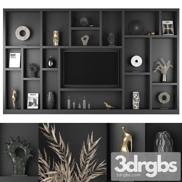 Furniture composition 71 3dsmax Download - thumbnail 1