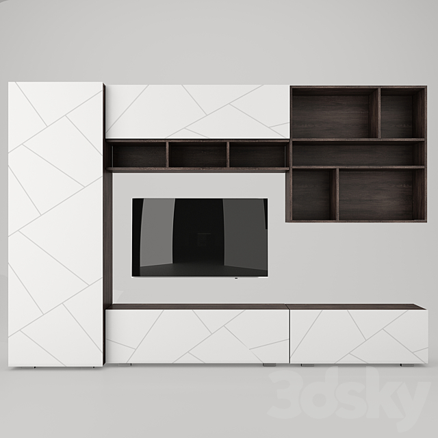 Lazurit Selesta Lazurite Celeste TV wall 3DSMax File - thumbnail 5