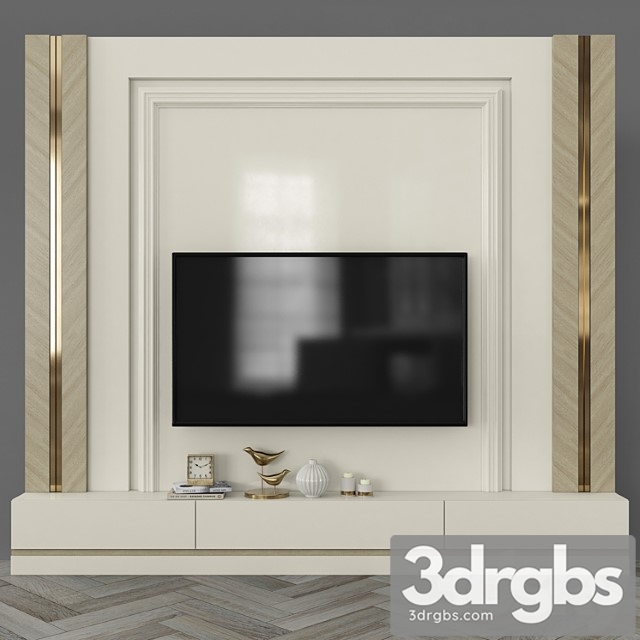 Modern tv wall set78 - thumbnail 1