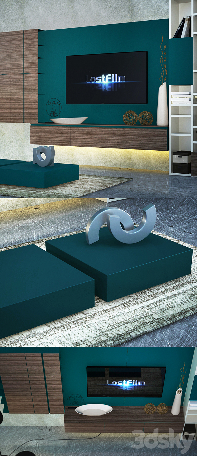 Novamobili set 3DS Max - thumbnail 2