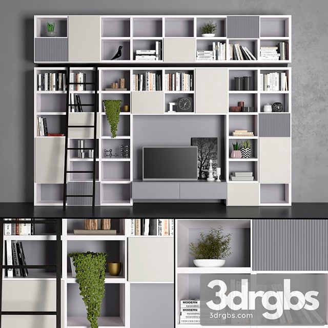 Novamobili shelving 3dsmax Download - thumbnail 1