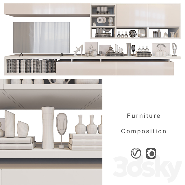 Roche Bobois | set 48 3DS Max Model - thumbnail 2