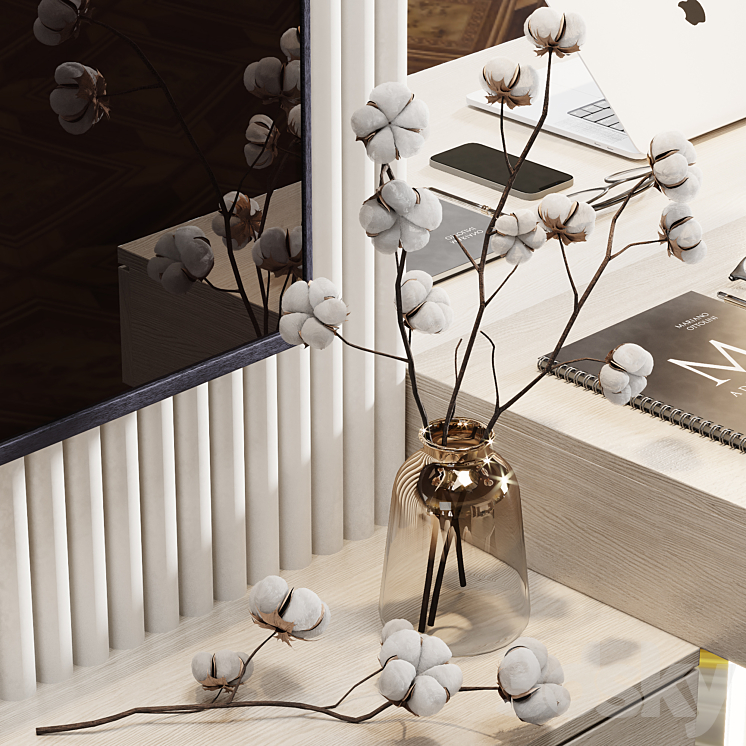 Room tv wall 11 3DS Max - thumbnail 2