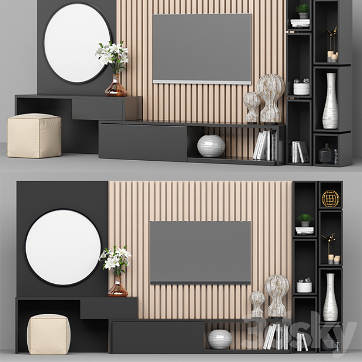 Thermo with TV Stand_05 3DS Max - thumbnail 1