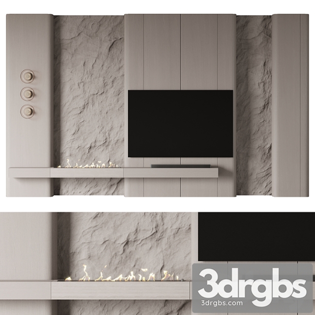 TV panel No 9 3dsmax Download - thumbnail 1