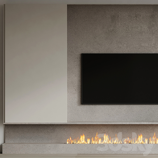 TV set 02 3DS Max Model - thumbnail 2