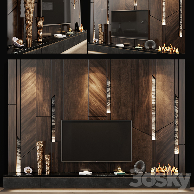 tv set 106 3DS Max - thumbnail 1