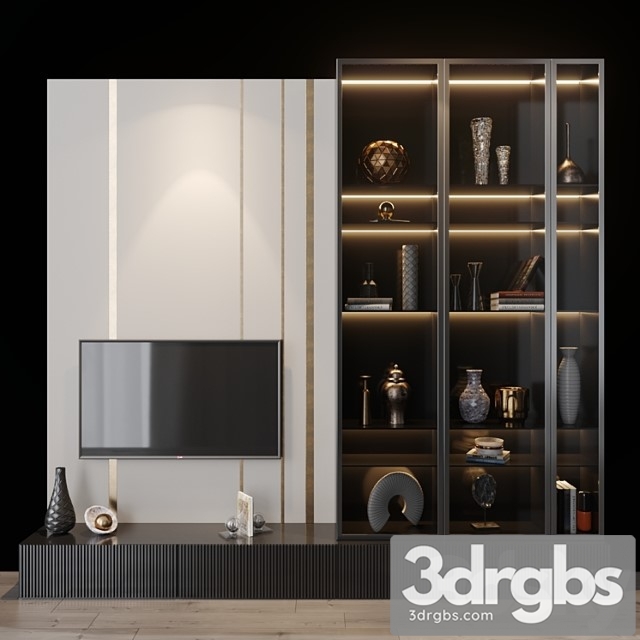 TV Set 107 3dsmax Download - thumbnail 1