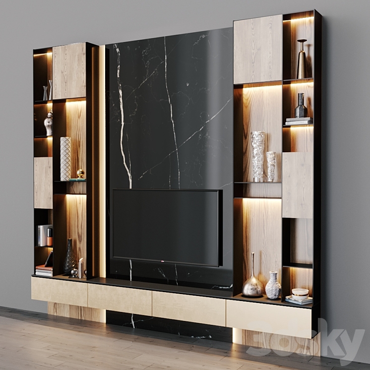 tv set 108 3DS Max - thumbnail 2