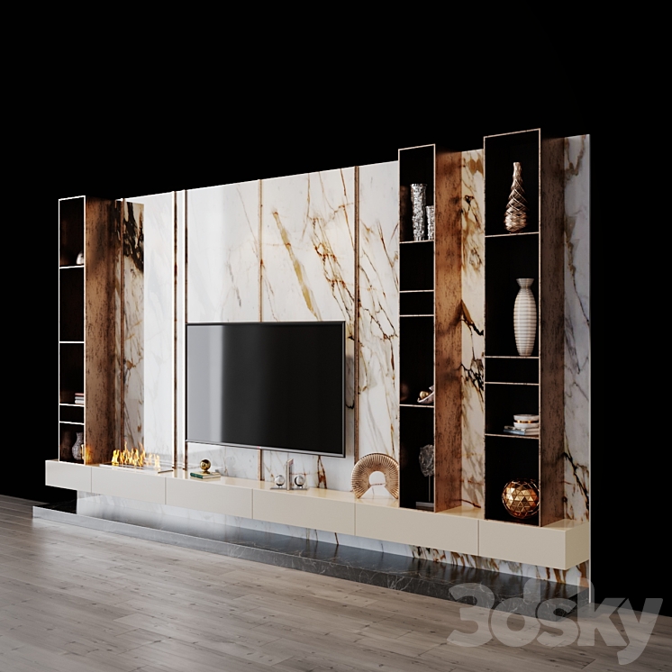 tv set 109 3DS Max - thumbnail 2