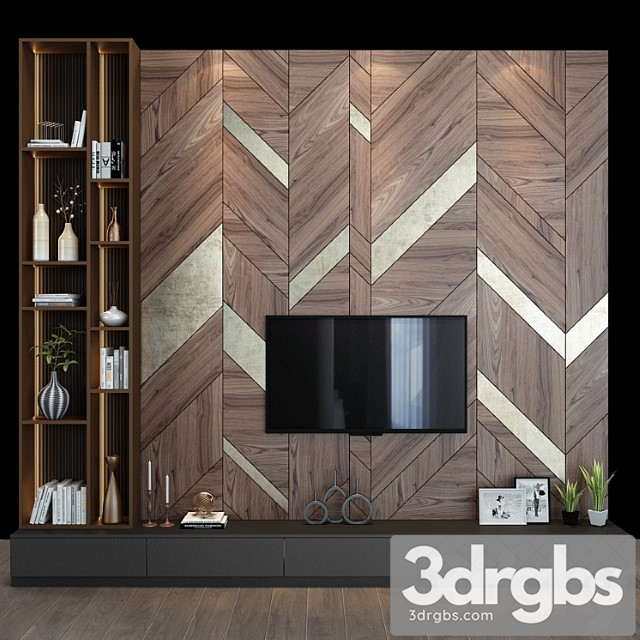 Tv set 109_4 3dsmax Download - thumbnail 1