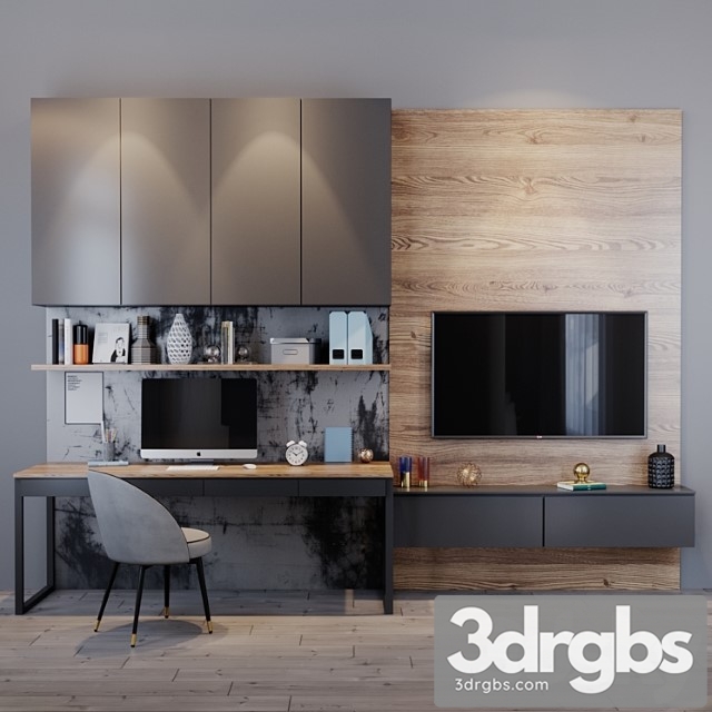 Tv set 114 3dsmax Download - thumbnail 1