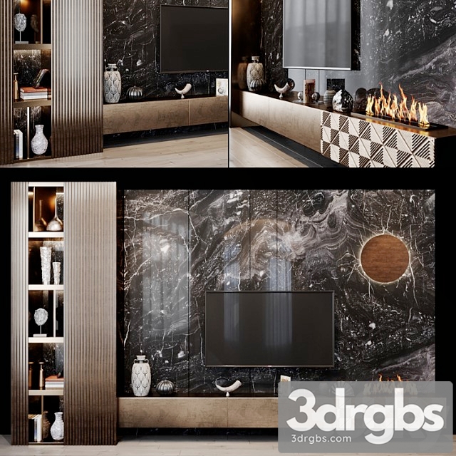 Tv set 116 3dsmax Download - thumbnail 1