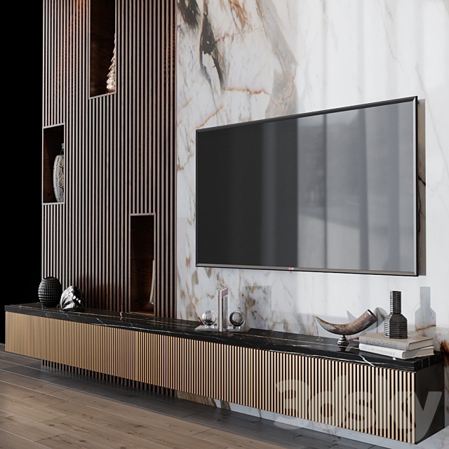 tv set 117 3DS Max Model - thumbnail 2