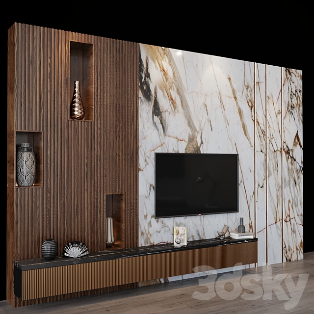 tv set 117 3DS Max Model - thumbnail 3