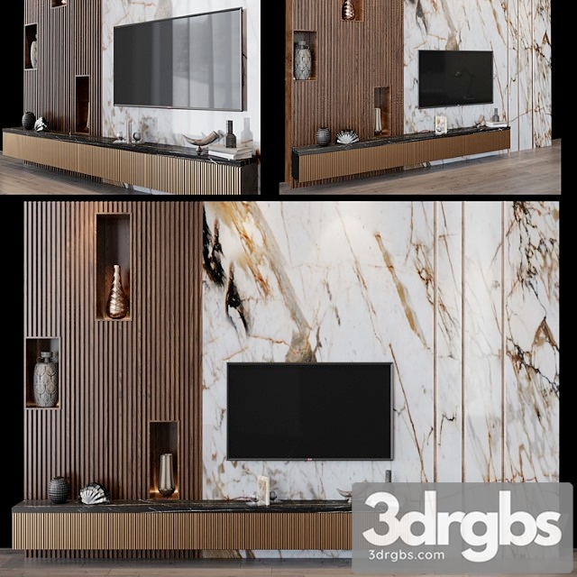 Tv set 117 3dsmax Download - thumbnail 1