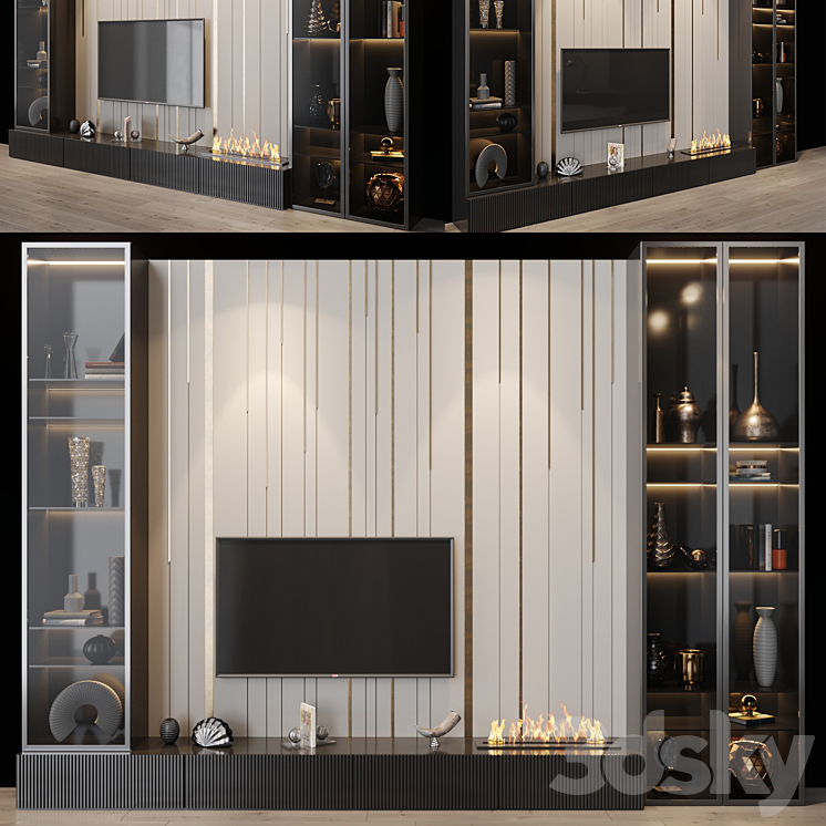 tv set 118 3DS Max - thumbnail 1