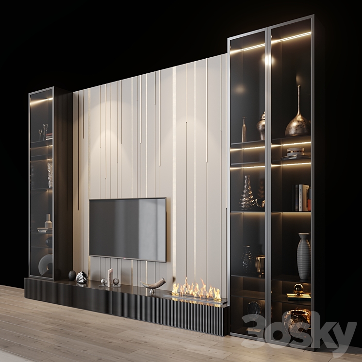 tv set 118 3DS Max - thumbnail 2