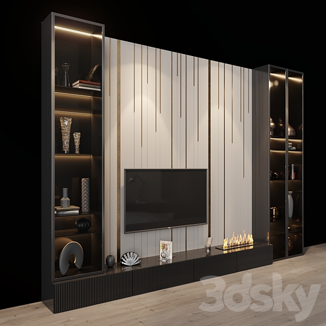 tv set 118 3DSMax File - thumbnail 3