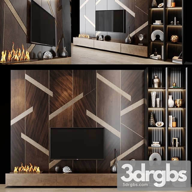 Tv set 119 3dsmax Download - thumbnail 1