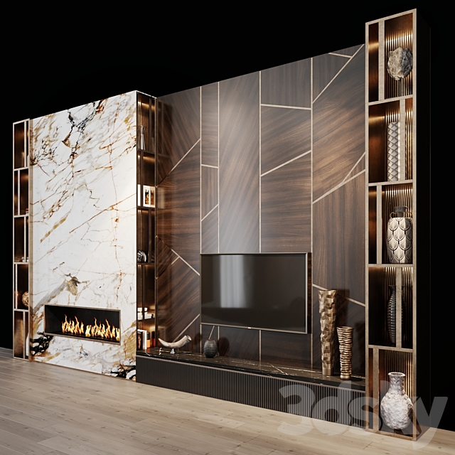 tv set 120 3DS Max Model - thumbnail 3