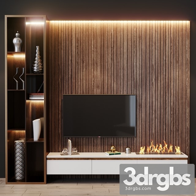 TV Set 121 3dsmax Download - thumbnail 1