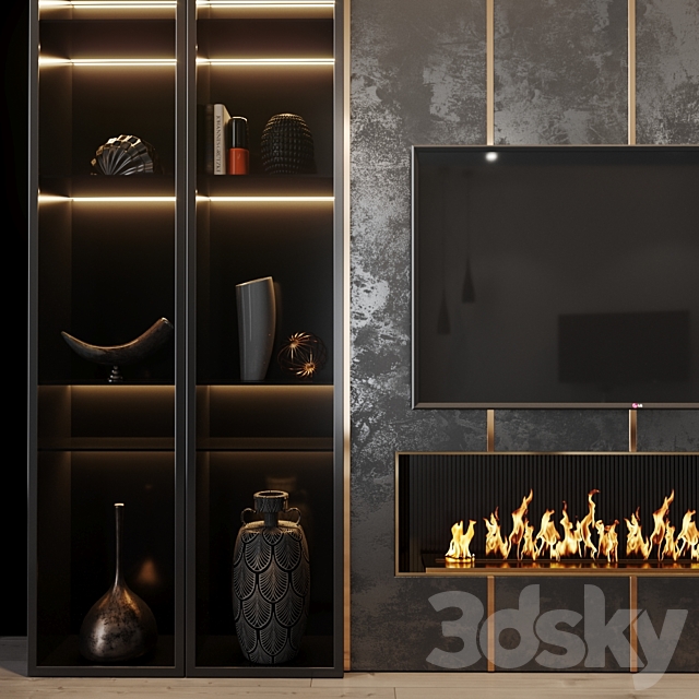 tv set 124 3DSMax File - thumbnail 3