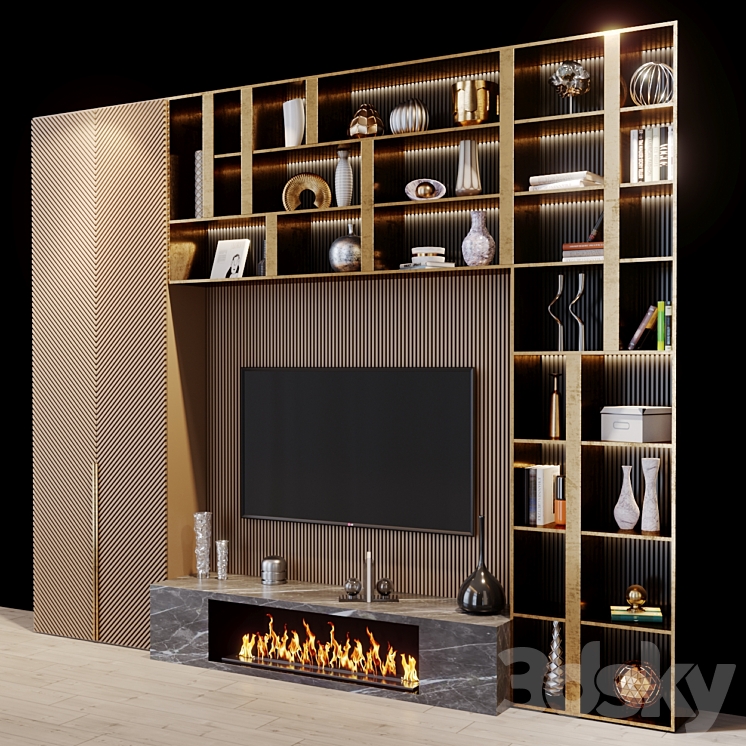 tv set 125 3DS Max - thumbnail 2