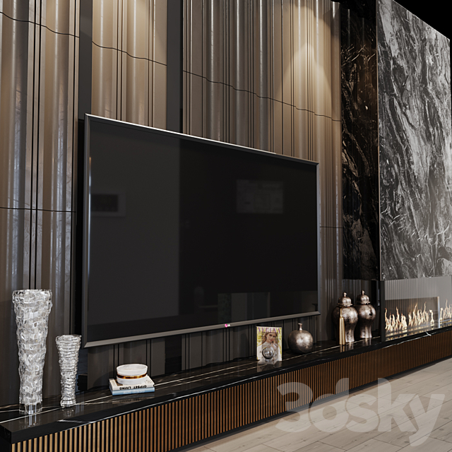 tv set 130 3DSMax File - thumbnail 3