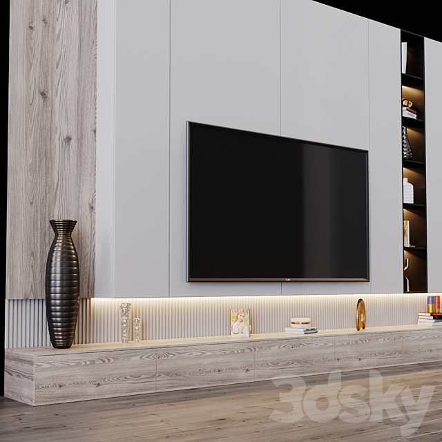 tv set 135 3DS Max Model - thumbnail 4