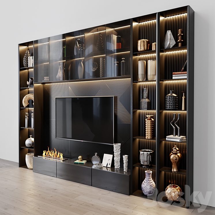 tv set 140 3DS Max - thumbnail 2