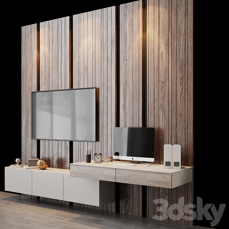 tv set 145 3DS Max - thumbnail 2