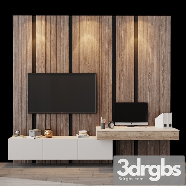 Tv set 145 3dsmax Download - thumbnail 1