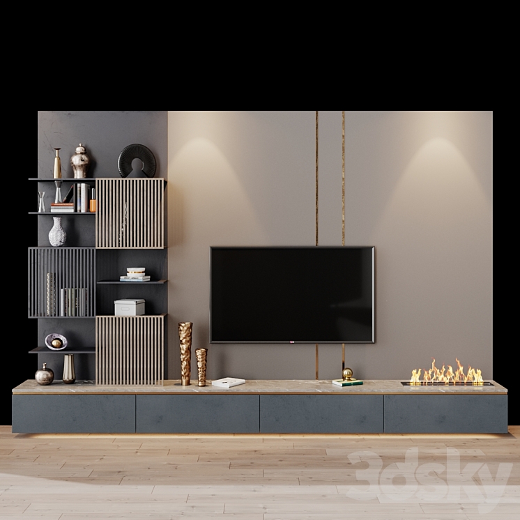 tv set 148 3DS Max - thumbnail 1