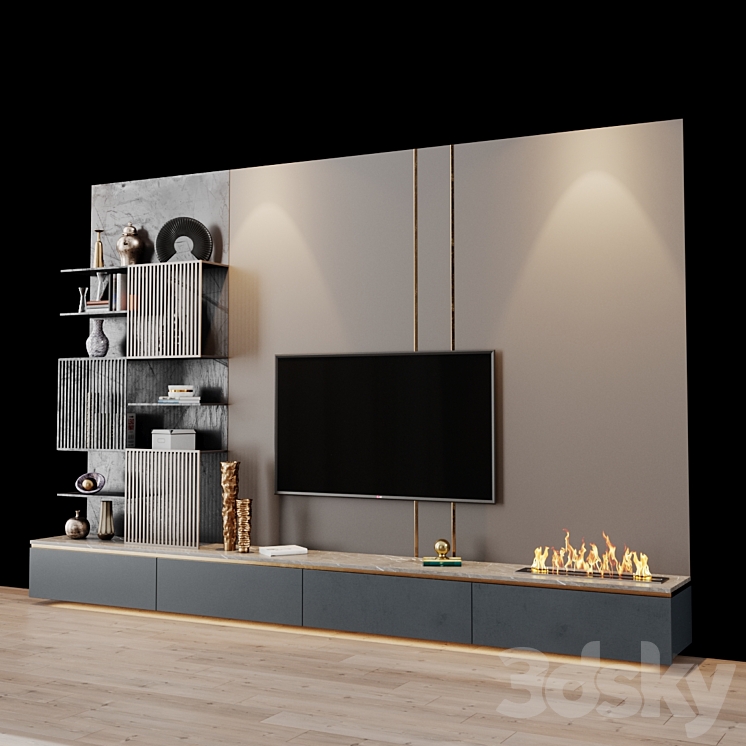 tv set 148 3DS Max - thumbnail 2