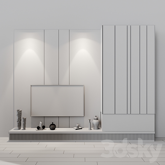 tv set 149 3DS Max Model - thumbnail 4