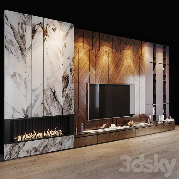 tv set 151 3DS Max - thumbnail 2