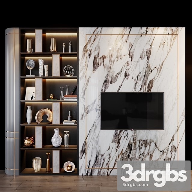 Tv set 152 3dsmax Download - thumbnail 1