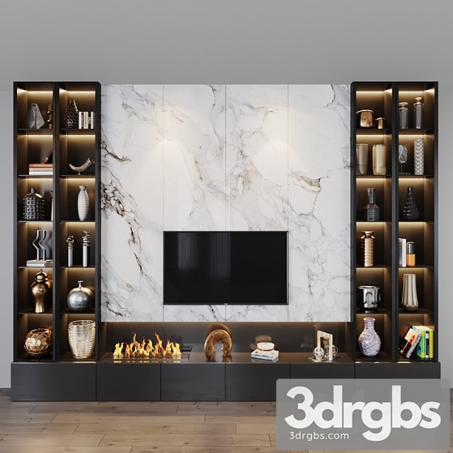 Tv set 153 3dsmax Download - thumbnail 1