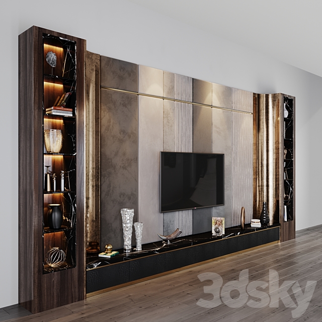 tv set 157 3DS Max Model - thumbnail 2