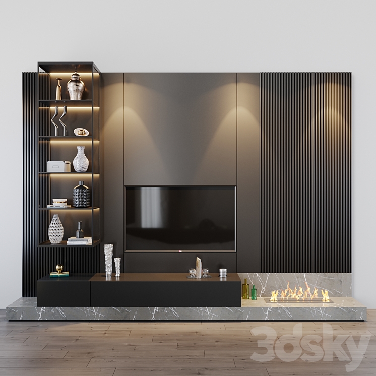 tv set 158 3DS Max - thumbnail 1