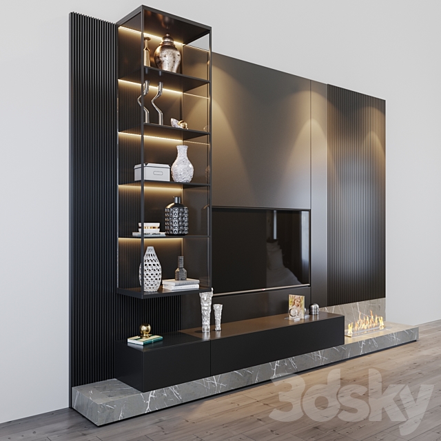 tv set 158 3DSMax File - thumbnail 3