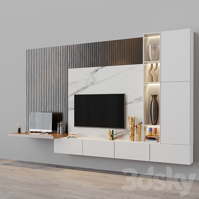 tv set 172 3DS Max Model - thumbnail 2