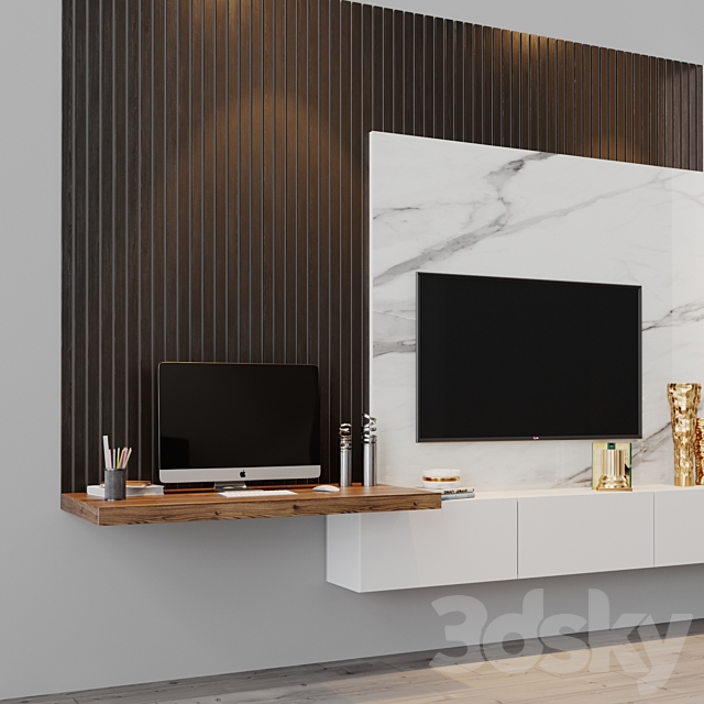 tv set 172 3DS Max Model - thumbnail 3