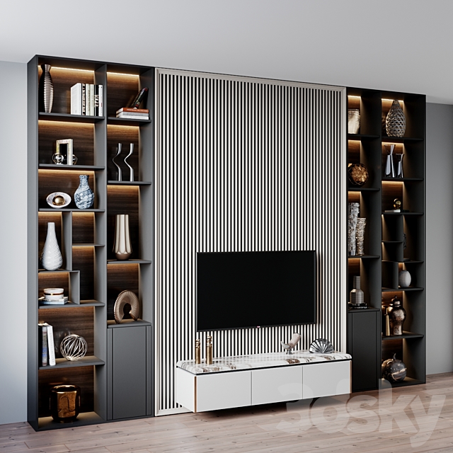 tv set 185 3DS Max Model - thumbnail 2