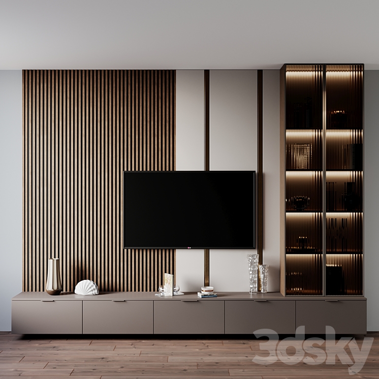 tv set 191 3DS Max Model - thumbnail 1