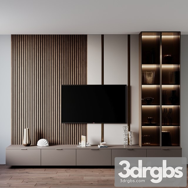 TV Set 191 3dsmax Download - thumbnail 1